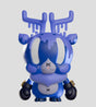 King Deer Round 01 art vinyl figure front view with dripping antlers and boxing gloves