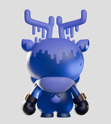 Rear angle of King Deer figure showing glove details and sculpt