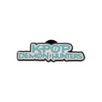 KPop Demon Hunters logo pin front close up