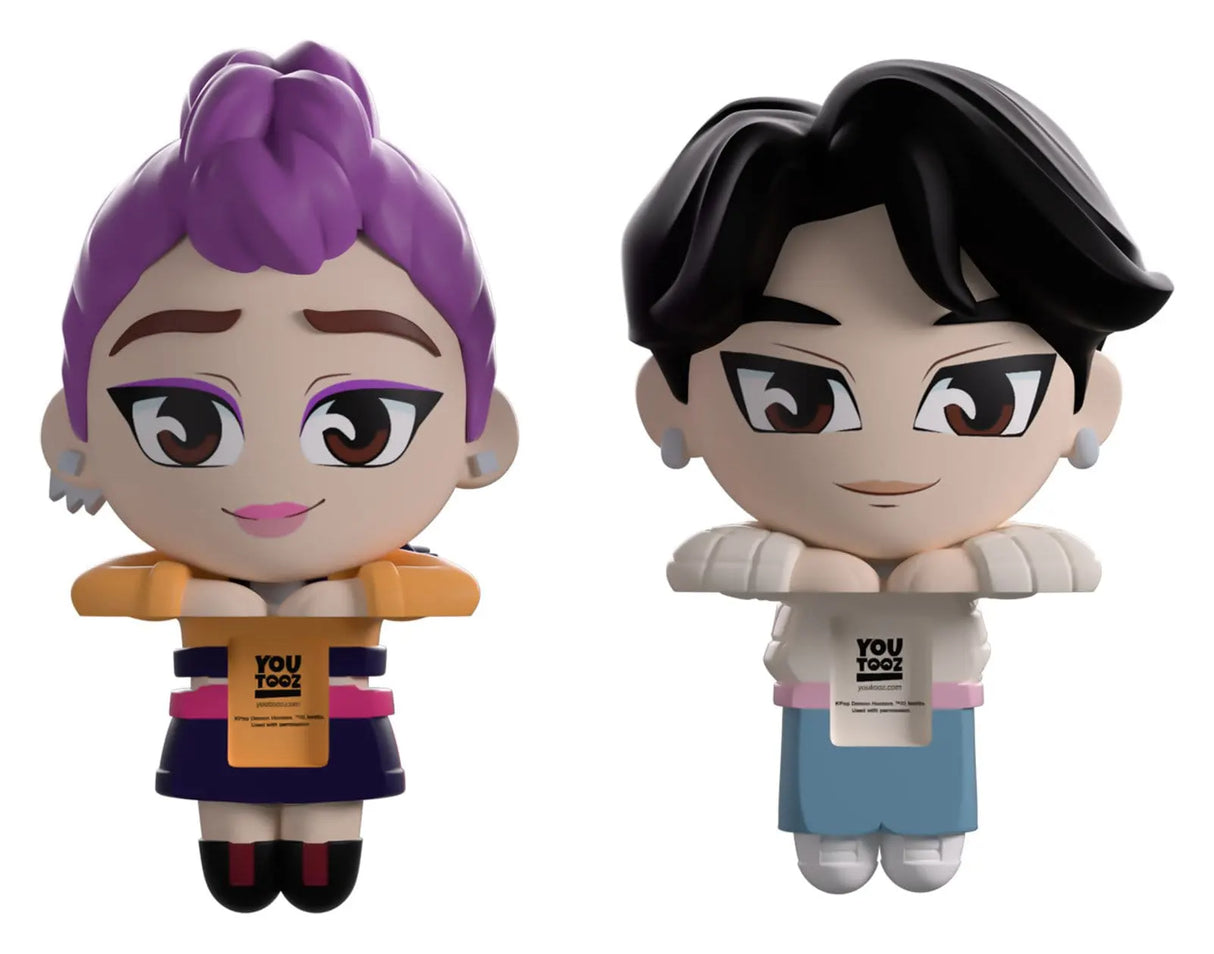 Jinu & Rumi KPop Demon Hunters Monitor Buddiez figures by Youtooz