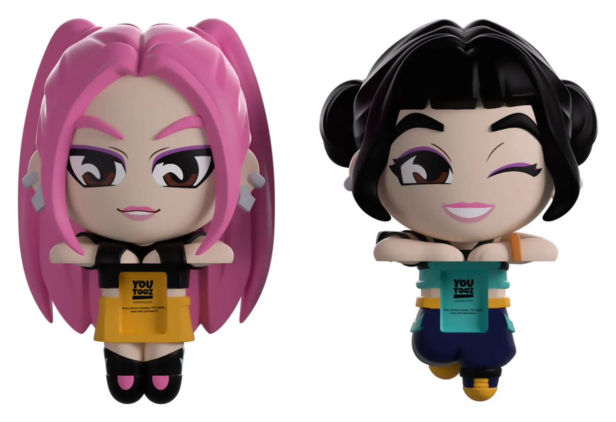Mira & Zoey KPop Demon Hunters Monitor Buddiez figures by Youtooz