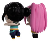 Rear view of Mira & Zoey Monitor Buddiez figures
