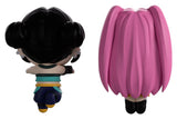 Back view of Mira & Zoey Youtooz Monitor Buddiez figures