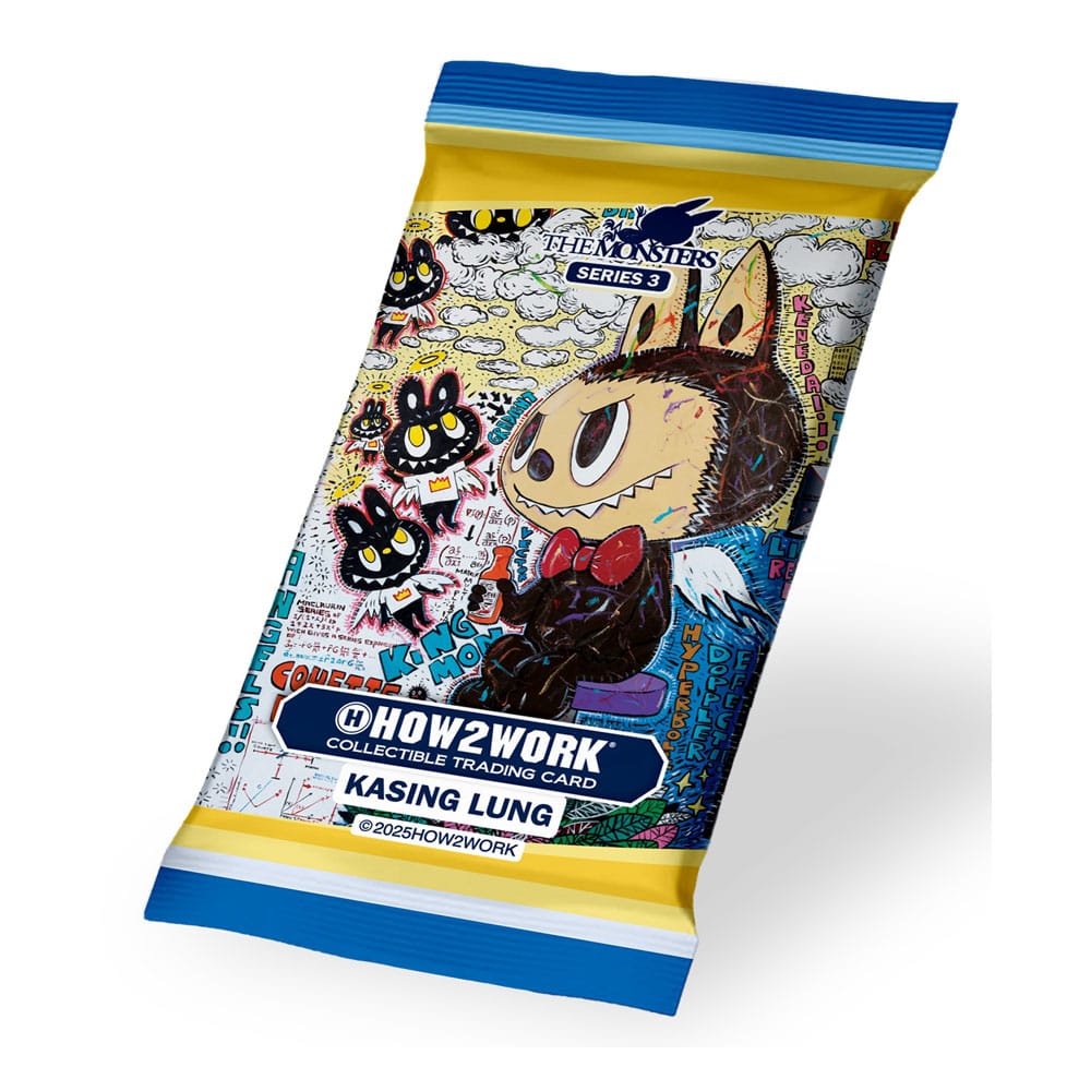 Labubu The Monsters Series 3 Chrome Trading Cards | How2Work