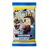 Labubu The Monsters Series 3 Chrome trading card sealed booster pack front view