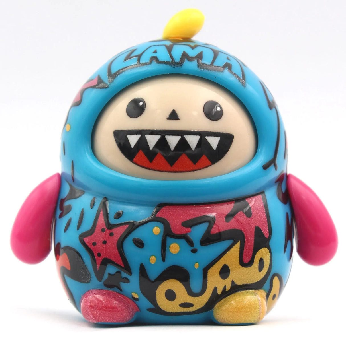 LamaTama Series 3 Graffiti electronic fortune teller collectible figure.