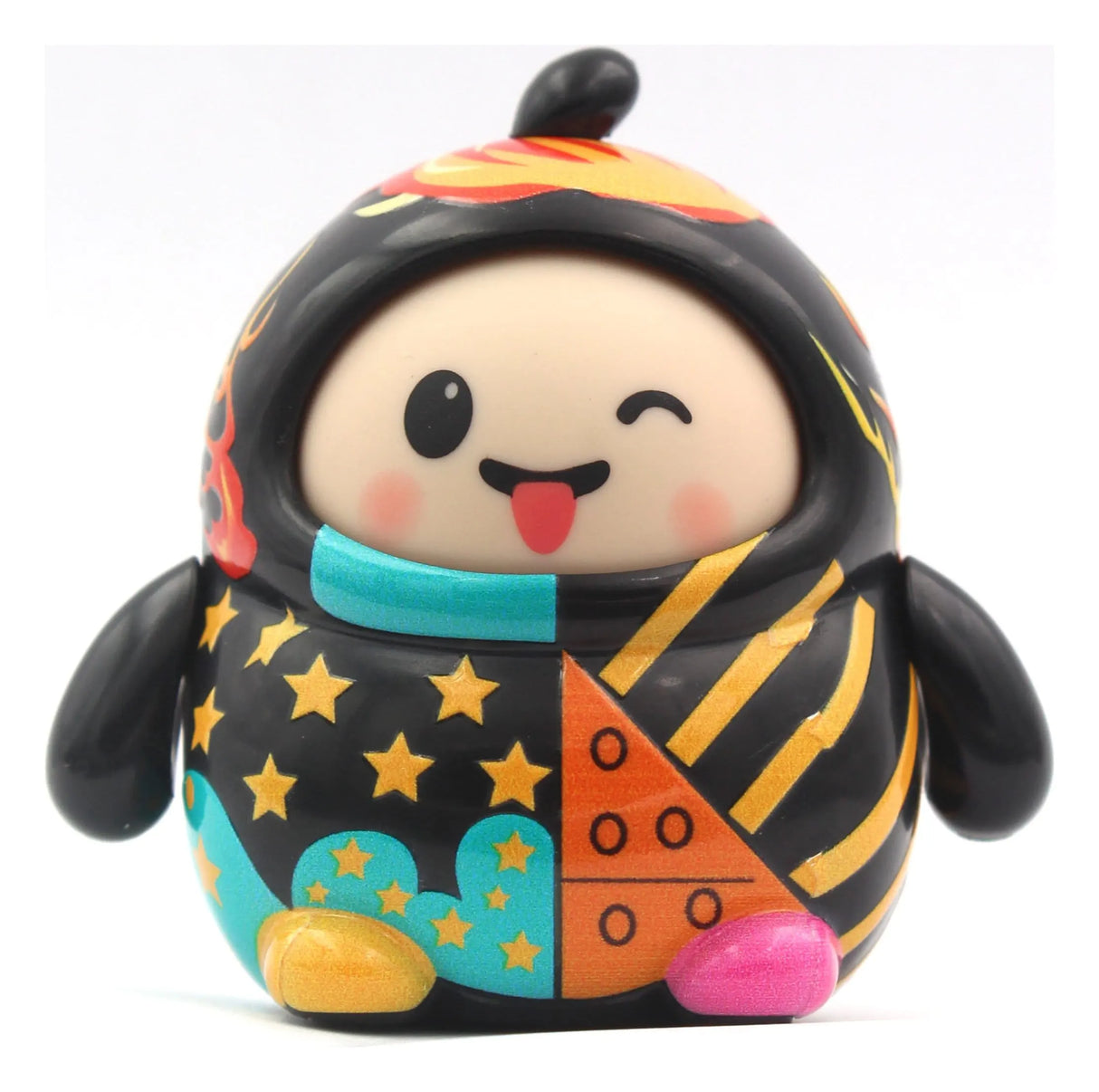 LamaTama Series 3 Patchwork electronic fortune teller collectible figure.