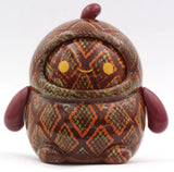 LamaTama Series 3 Snake pattern electronic fortune teller collectible figure.