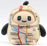 LamaTama Series 3 Subway Map electronic fortune teller collectible figure.