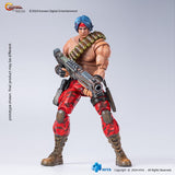 Lance Bean Contra action figure holding rifle dynamic pose