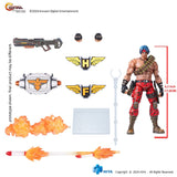 Lance Bean action figure accessories including weapon effects and symbols