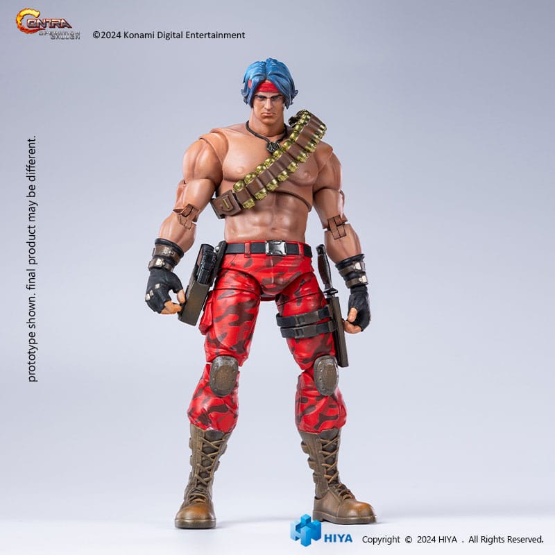 Lance Bean Contra Operation Galuga Exquisite Basic 1/12 scale action figure front view
