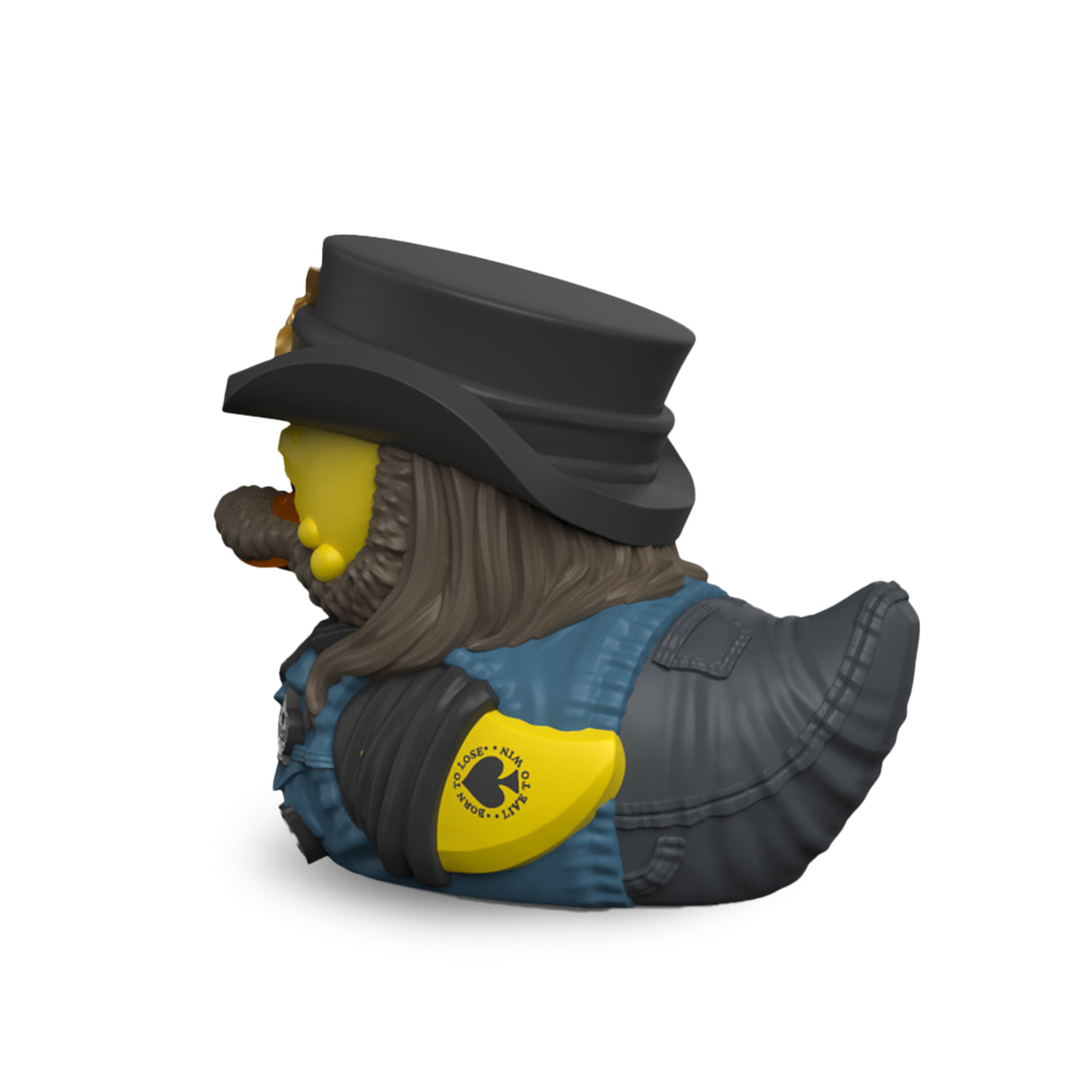 Back and side detailing of Lemmy Mini TUBBZ figure