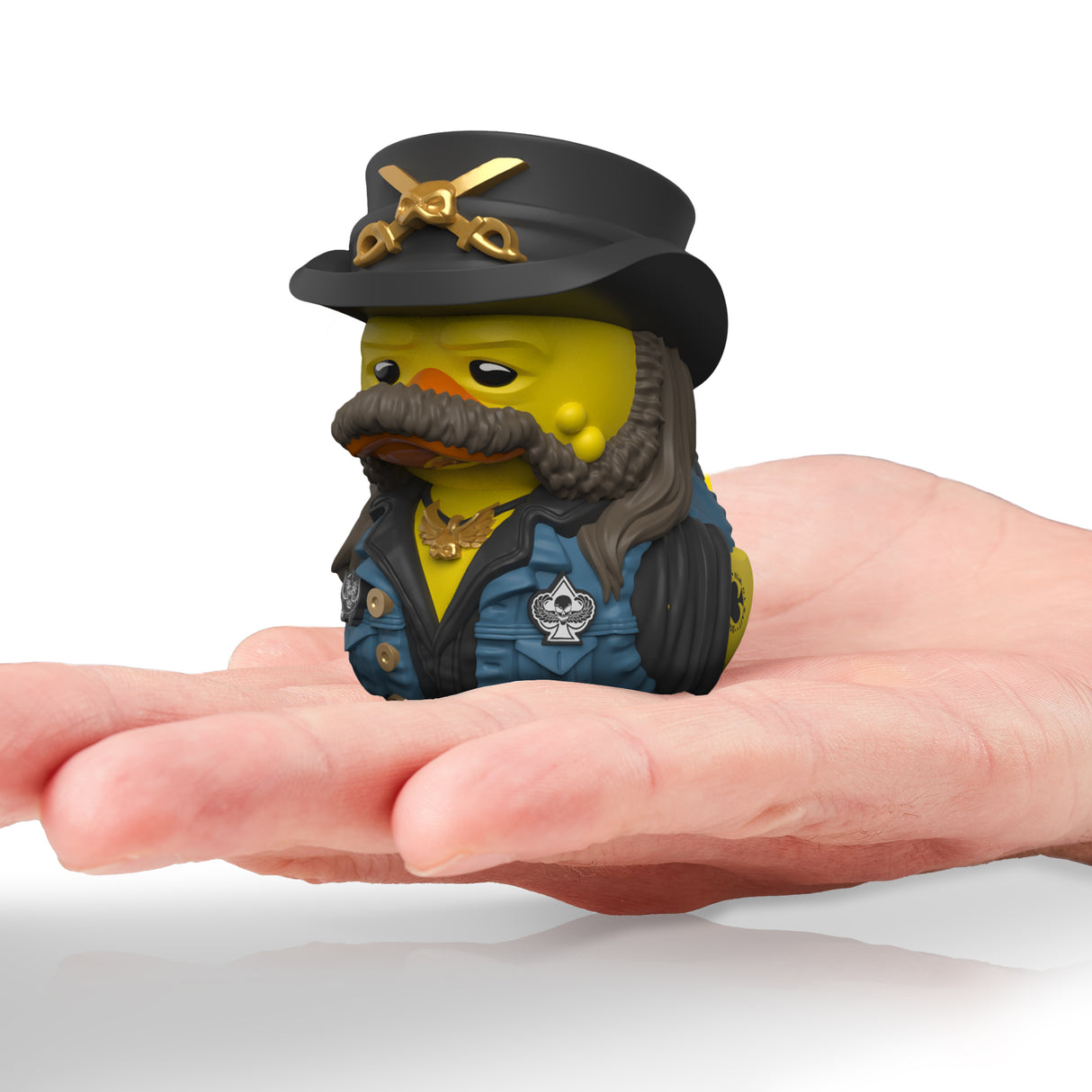 Lemmy Mini TUBBZ figure displayed in the palm of a hand