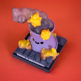 lil meltdown vinyl figure top view meltdown base text