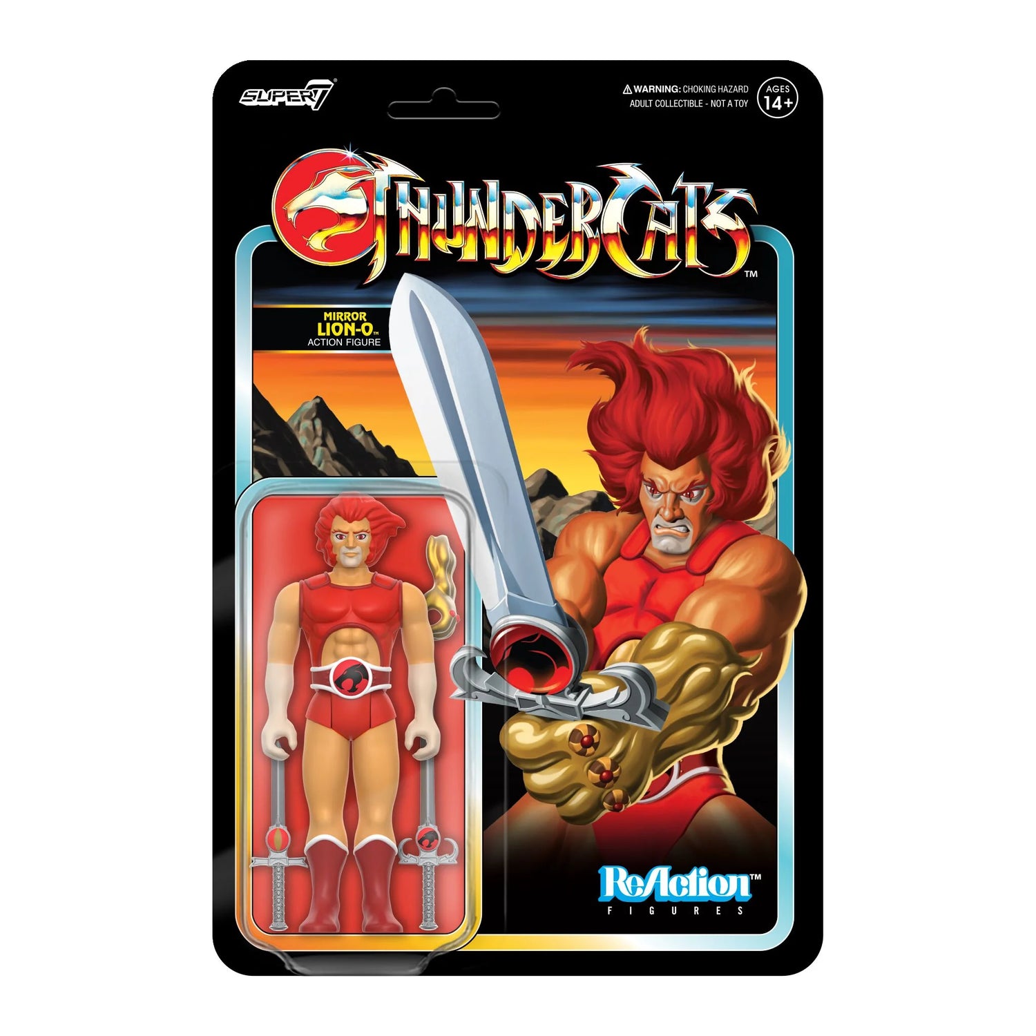 Mirror Lion-O ThunderCats ReAction Figures Blister