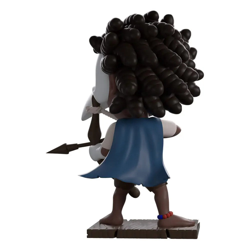 Low Youtooz Little Nightmares 3 figure back view with blue cape