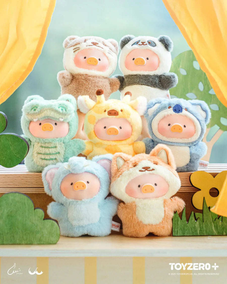 LuLu the Piggy plush puppet keychain
