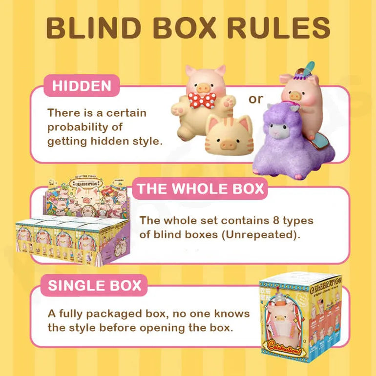 Lulu The Piggy Celebration Series Blind Box