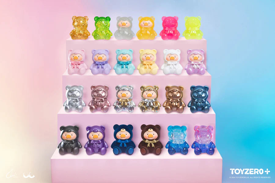 Complete LuLu The Piggy Teddy Mini Blind Bag collection featuring all available figure variants
