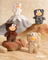LuLu The Piggy teddy bear figures in white, brown, beige and grey color variants from the Whispers of Nature Series