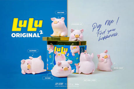 Complete LuLu The Piggy Original 2nd Series box set with all figures