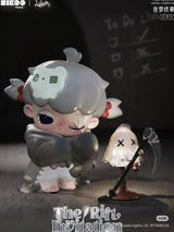 Magic Servant maid-inspired gothic figure with floating cutlery