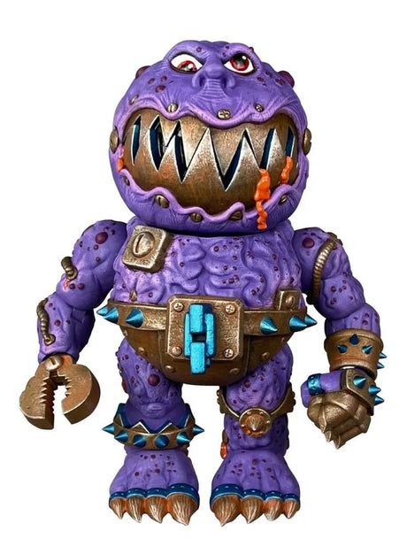 Madballs Wave 2 Clang Fang action figure front view with metallic jaws and detailed textures