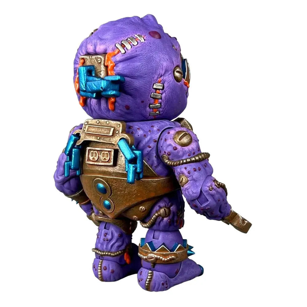 Clang Fang Madballs figure rear view with backpack and cybernetic enhancements