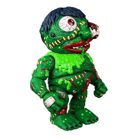 Slobulus figure turned to the side, showcasing his detailed stitches, scars, and dripping slime.