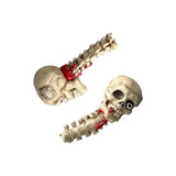 Skull and spinal column accessory included with Slobulus action figure.