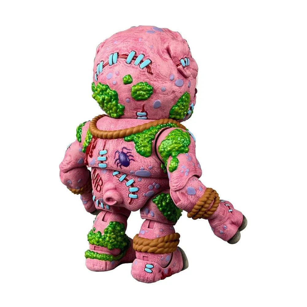 Back angle view of Swine Sucker showing detailed texture, molded growths, and Madballs logo on rear.