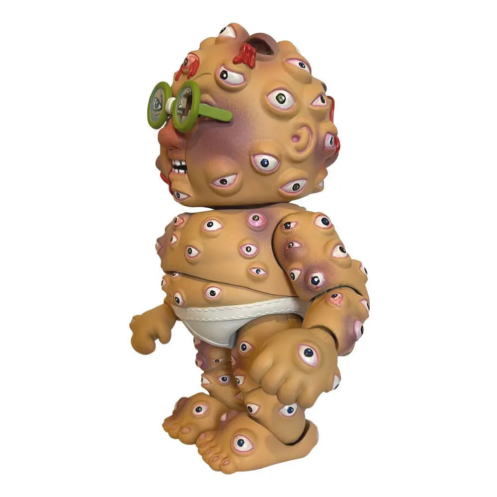 Side view of Starin’ Darren vinyl art toy showing detailed sculpt and diaper