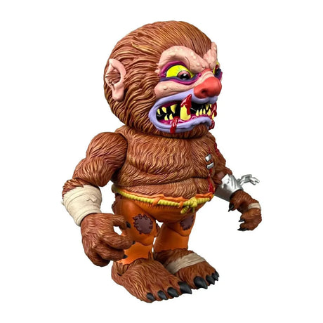 Side view of Madballs Wolf Breath figure showing detailed sculpt