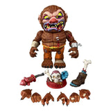 Madballs Wolf Breath posed with brain bowl and accessories