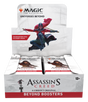 Magic The Gathering Assassin’s Creed Universes Beyond booster box display with 24 Beyond booster packs