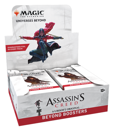 Assassin’s Creed Magic the Gathering booster display box sealed Universes Beyond