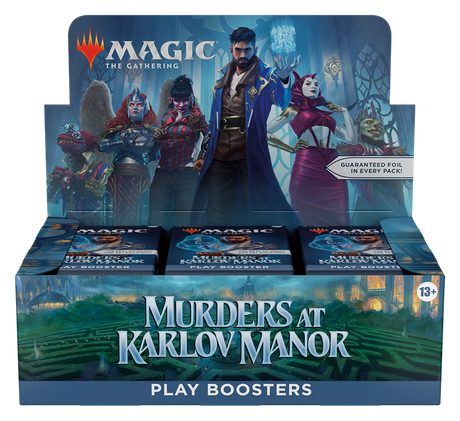 Murders at Karlov Manor Play Booster Box Display Magic The Gathering factory sealed trading cards