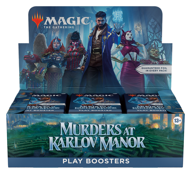 Murders at Karlov Manor Play Booster Box Display Magic The Gathering factory sealed trading cards