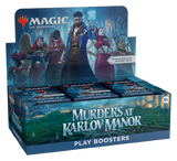 Magic The Gathering Murders at Karlov Manor Play Booster box front view factory sealed