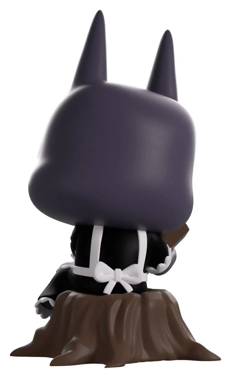 Maid Narinder Youtooz vinyl figure rear view with black maid outfit and white bow