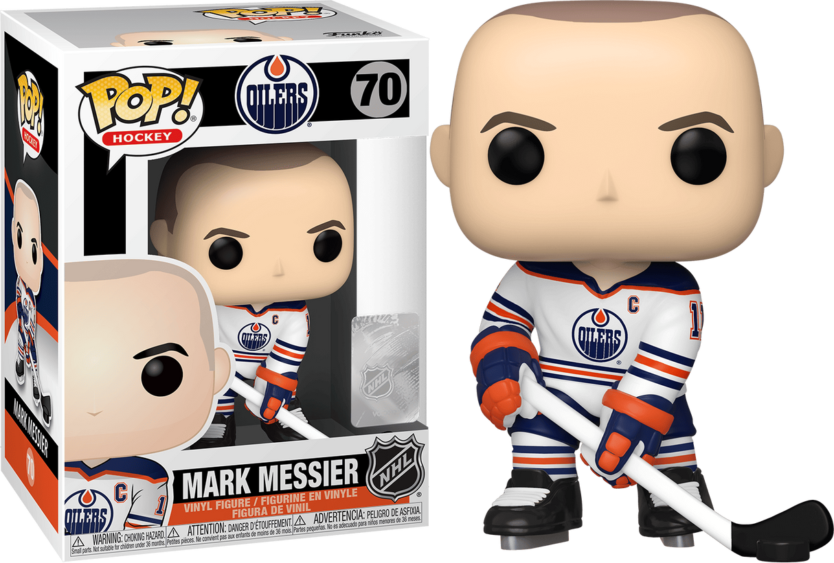 Mark Messier Funko Pop NHL Edmonton Oilers box packaging