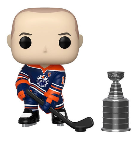 Mark Messier 47 Funko Pop Vinyl with Stanley Cup NHL Edmonton Oilers collectible figure