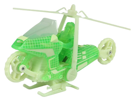 M.A.S.K. Condor Hologram Variant Glow in the Dark in helicopter mode