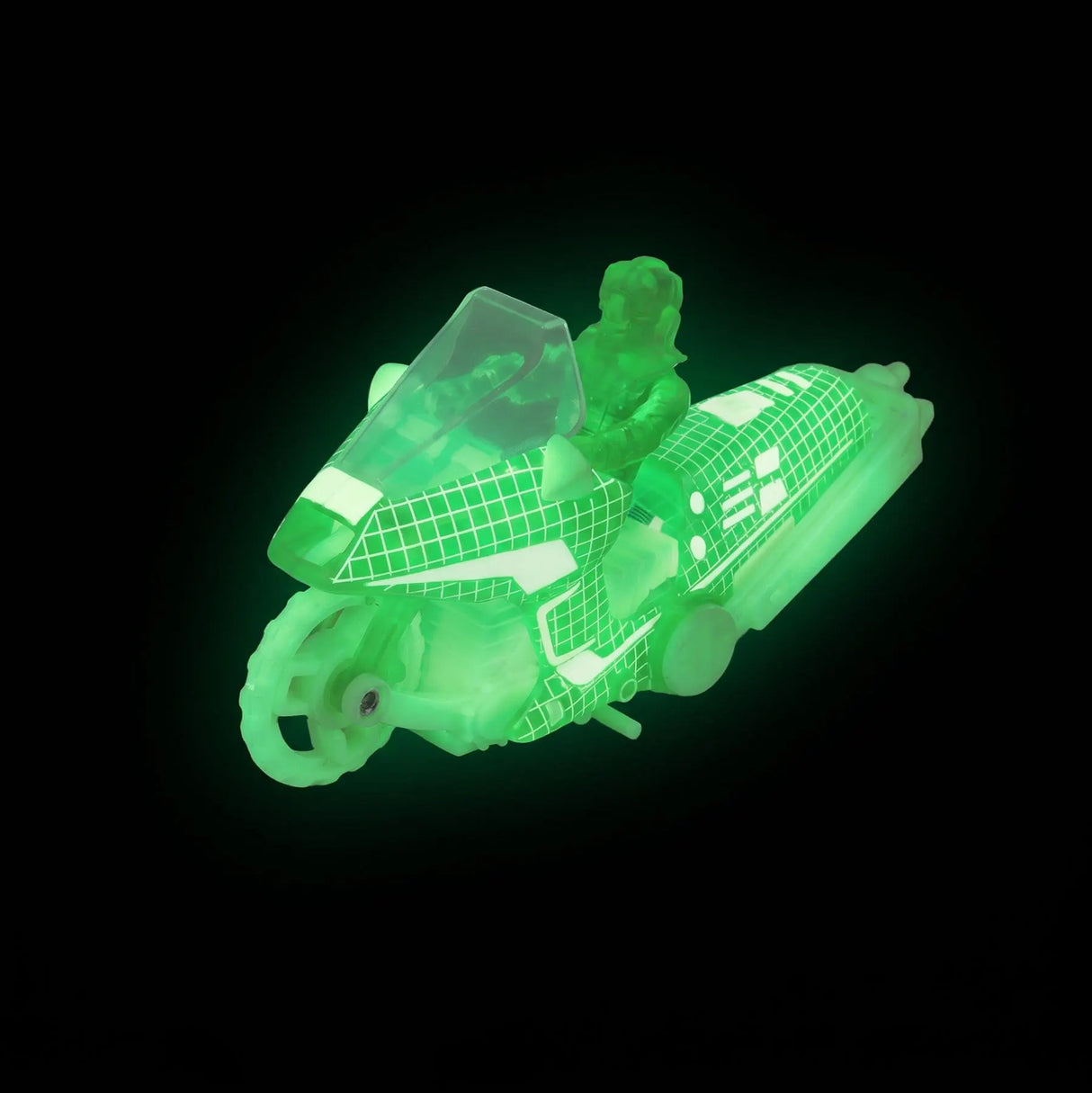 Glow in the Dark Condor glowing neon green