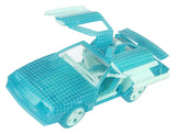 Top view of the M.A.S.K. Thunderhawk Hologram Variant transformation