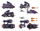 M.A.S.K. SSC (Stealth Submarine Cycle) Vehicle with Sly "Wrecker" Rax Action Figure