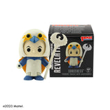 Sorceress Masters of the Universe Gomee mini figure eraser with staff and box.