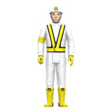 MCA Intergalactic Crossing Guard Beastie Boys ReAction Figure wearing white construction uniform with yellow safety accents