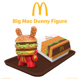 McDonald's Big Mac Dunny figure with Big Mac inspired collectible packaging